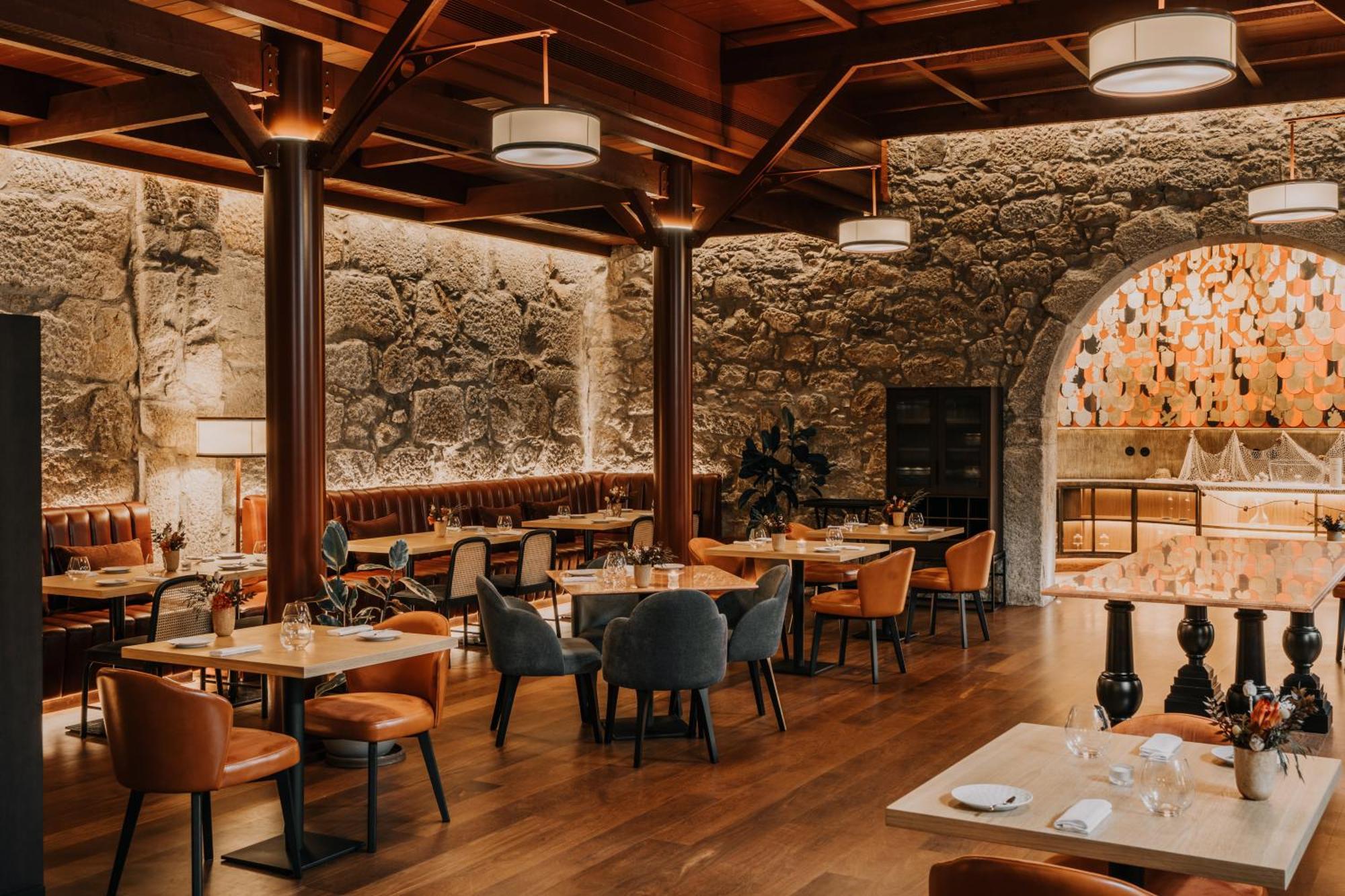 Timbre Virtudes Hotel Porto Ngoại thất bức ảnh Interior of the restaurant